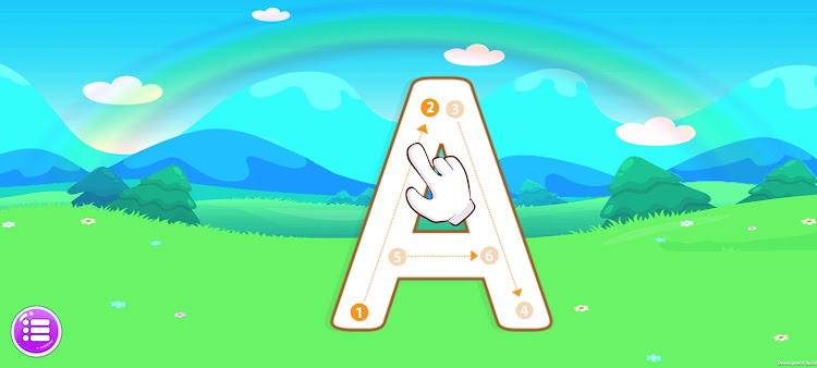 #5. ABC Dot To Dot Connect (Android) By: Jaybees