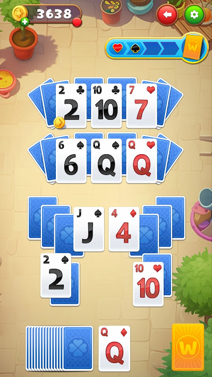 #5. Kings & Queens: Solitaire Game (Android) By: Clever Apps Pte. Ltd.