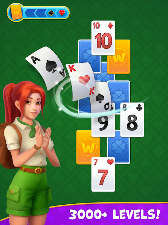 #6. Kings & Queens: Solitaire Game (Android) By: Clever Apps Pte. Ltd.