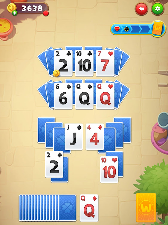 #10. Kings & Queens: Solitaire Game (Android) By: Clever Apps Pte. Ltd.