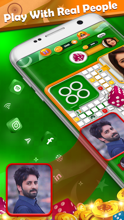 #3. India vs Pakistan Ludo Online (Android) By: Rubea - Ludo Games