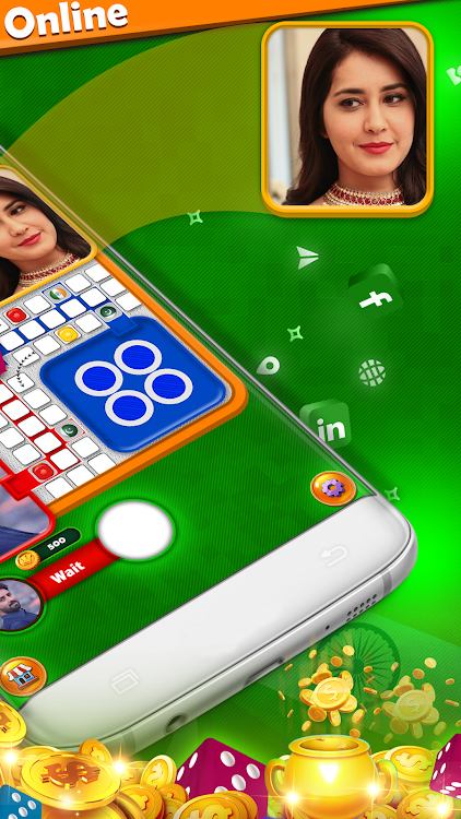 #4. India vs Pakistan Ludo Online (Android) By: Rubea - Ludo Games