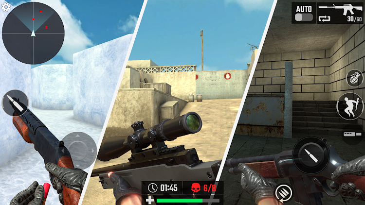 #2. Counter Strike : FPS Mission (Android) By: Counter Terriost