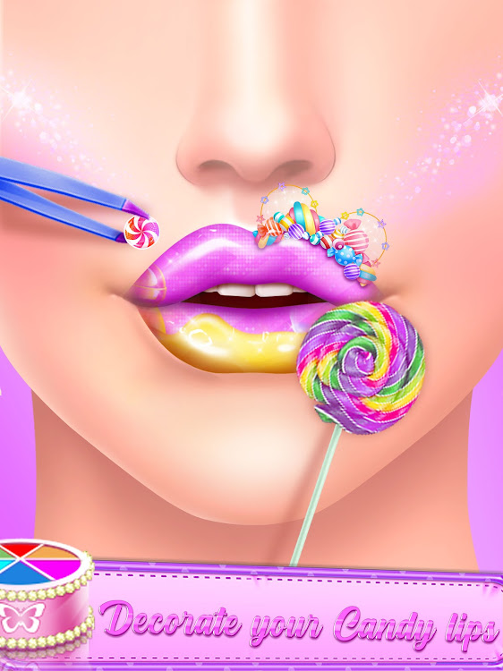 #5. Lip Art: Lipstick Makeup Game (Android) By: Hello-Game