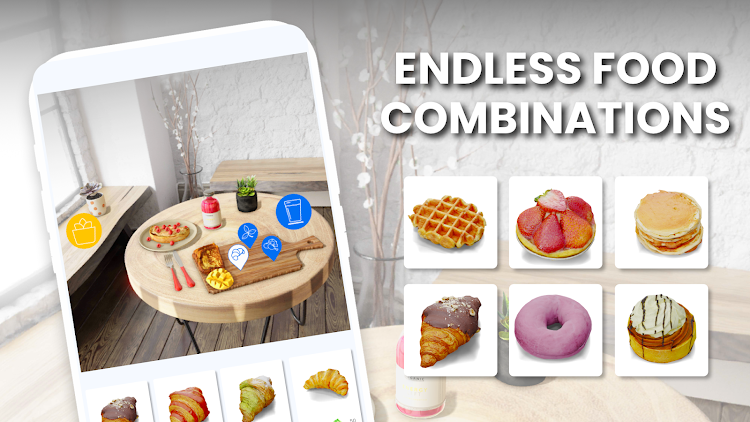 #10. Food Stylist - Design Game (Android) By: zeste