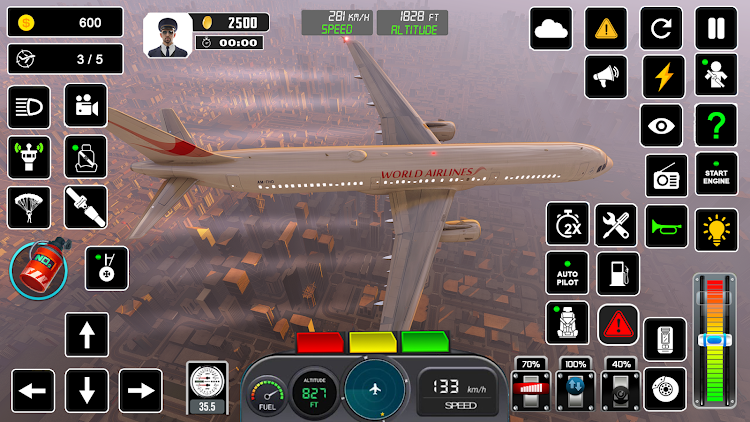 #2. Pilot Flight Simulator Games (Android) By: Imperial Arts Pty Ltd