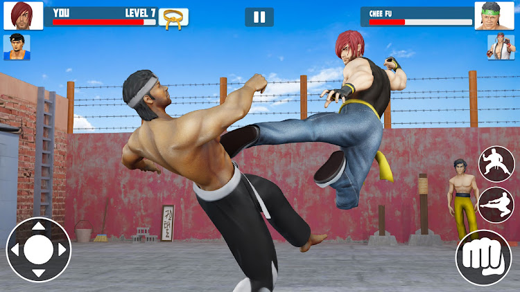 #4. Karate Fighter: Fighting Games (Android) By: Fighting Arena