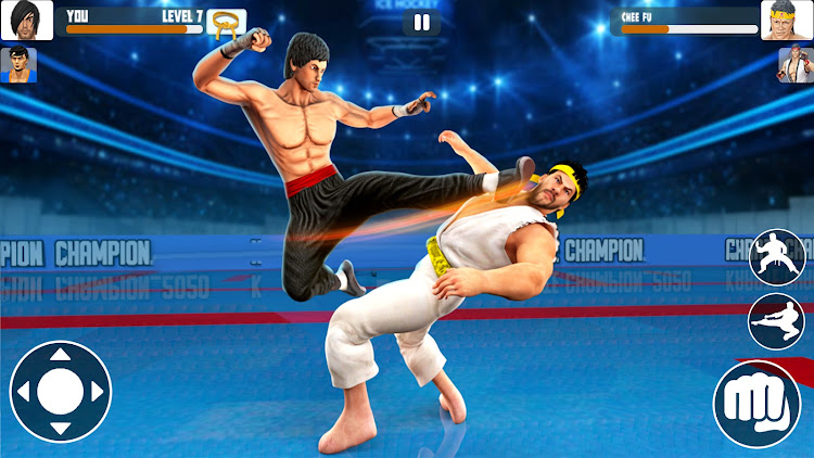 #6. Karate Fighter: Fighting Games (Android) By: Fighting Arena