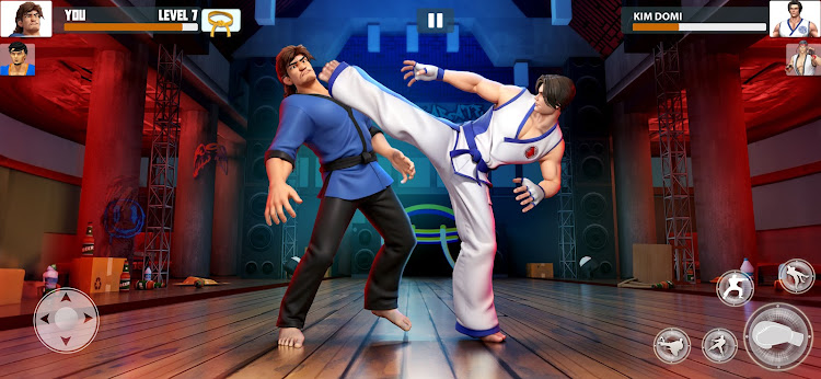 #7. Karate Fighter: Fighting Games (Android) By: Fighting Arena