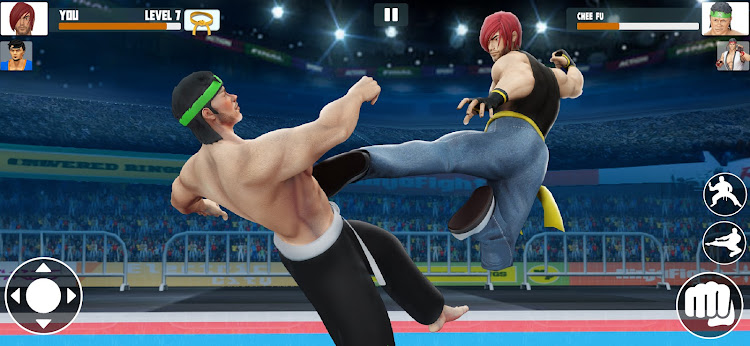 #8. Karate Fighter: Fighting Games (Android) By: Fighting Arena