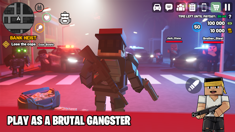 #3. Block Crime Mafia: Online RP (Android) By: Kowiy Games