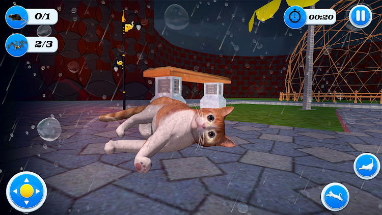 #5. Pet Cat Simulator kitty games (Android) By: Five River Solutions (Pvt) Ltd