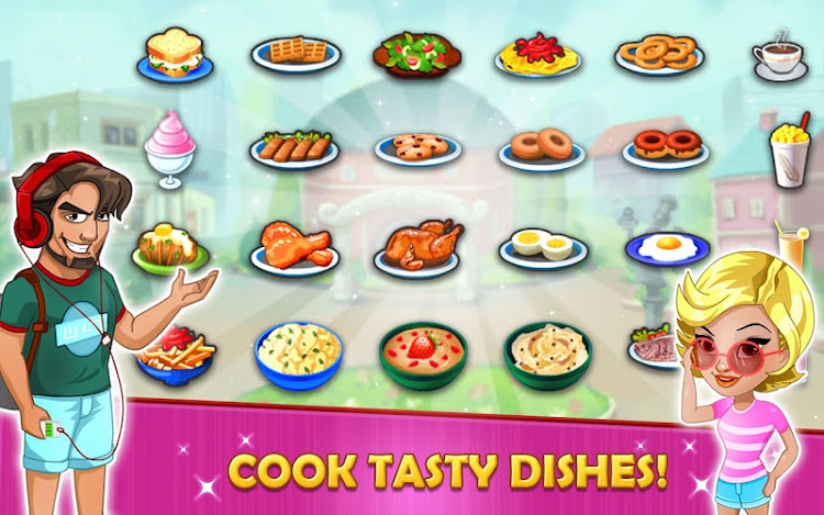 #3. Kitchen story: Food Fever Game (Android) By: AppOn Innovate