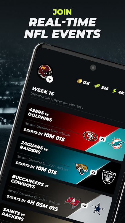 #3. NFL Primetime Fantasy (Android) By: Ubisoft Entertainment