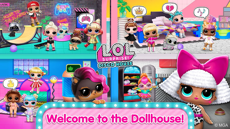 #2. L.O.L. Surprise! Disco House (Android) By: TutoTOONS