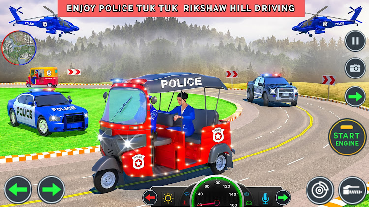 #2. Tuk Tuk Auto Rikshaw Game 3d (Android) By: TimeToMove