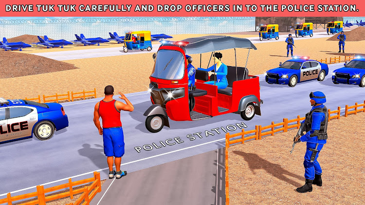 #4. Tuk Tuk Auto Rikshaw Game 3d (Android) By: TimeToMove