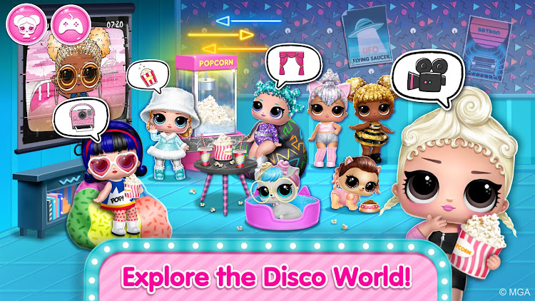 #8. L.O.L. Surprise! Disco House (Android) By: TutoTOONS