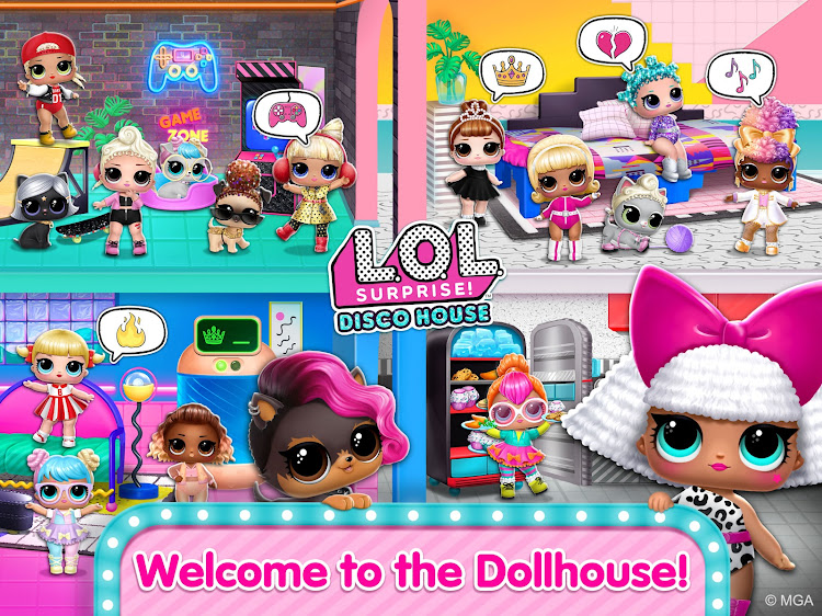 #10. L.O.L. Surprise! Disco House (Android) By: TutoTOONS