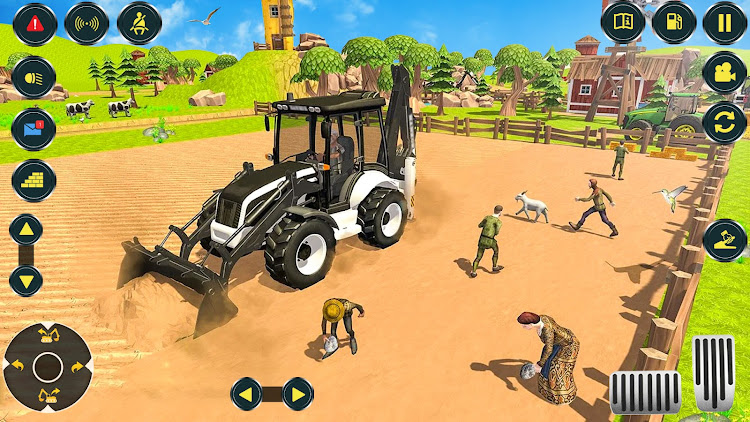 #6. Village Excavator JCB Games (Android) By: Freeze Games