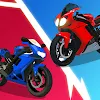 Idle Biker - Tap, Merge & Race icon