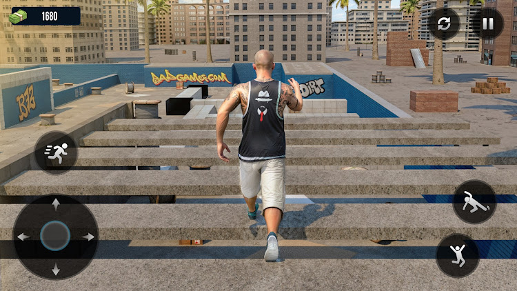 #2. Only Going Up 3D- Parkour Game (Android) By: Gaming Mob