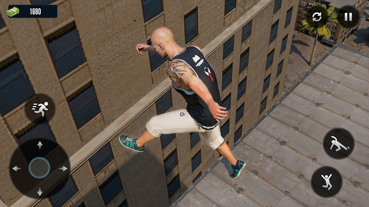 #4. Only Going Up 3D- Parkour Game (Android) By: Gaming Mob