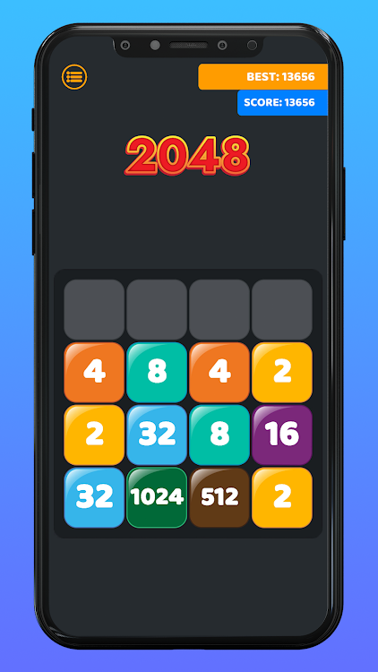 #4. 2048 Master (Android) By: Gameoverdreams