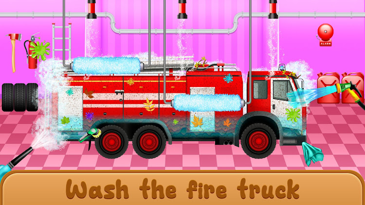 #2. Fire Truck Rescue Truck Games (Android) By: IntroPixel Game Studio