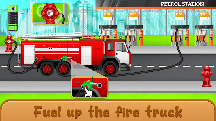 #3. Fire Truck Rescue Truck Games (Android) By: IntroPixel Game Studio