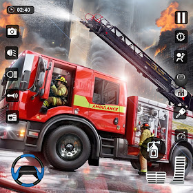 Fire Truck Rescue Truck Games