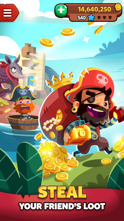 #5. Pirate Kings™️ (Android) By: Playtika