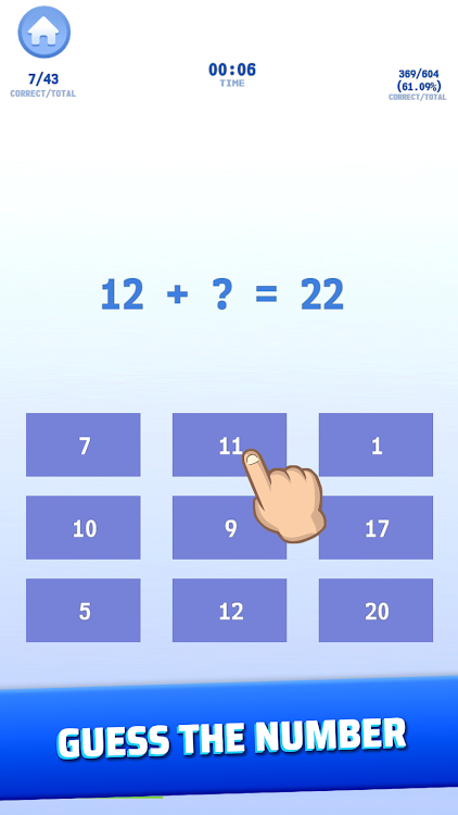 #7. Math game puzzle: Brain Train (Android) By: eNNgenie