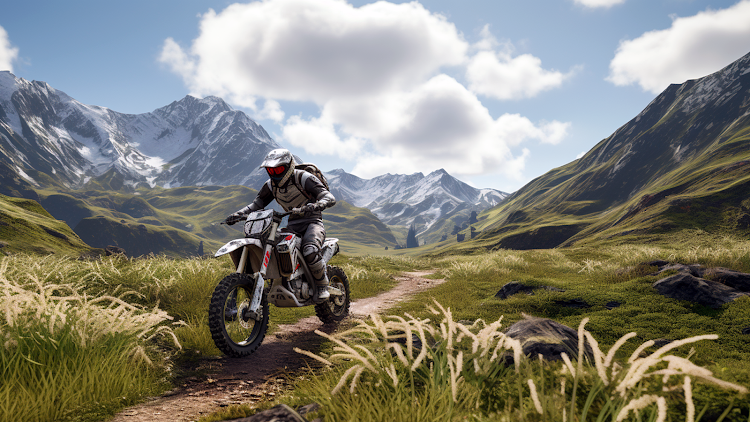 #4. Offroad Bike Simulator Game 3D (Android) By: iPlay Gamez