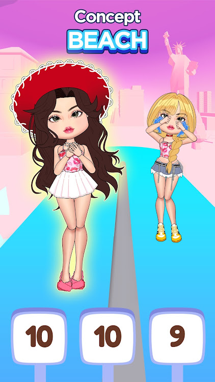 #4. Catwalk Show: Dress Up Battle (Android) By: ToTee Global