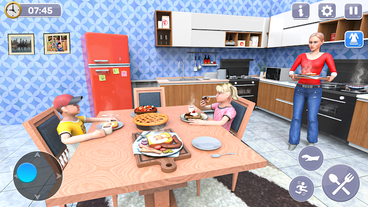 #5. Single Mom Life: Happy Family (Android) By: Soulix 3D Studios