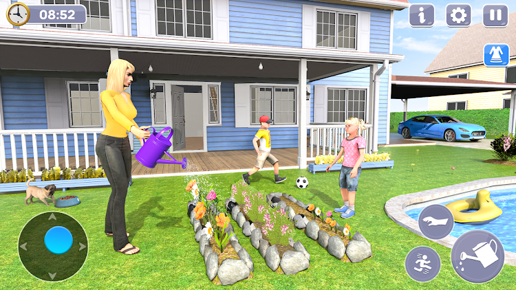 #8. Single Mom Life: Happy Family (Android) By: Soulix 3D Studios