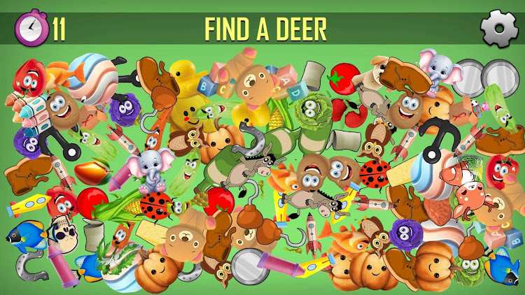 #5. Find Toy Match Puzzle Game (Android) By: Swipe up games