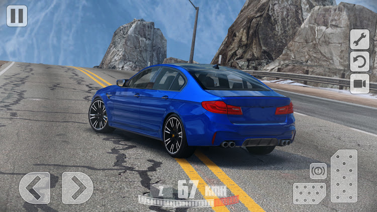 #2. City Racer BMW M5 Parking Area (Android) By: Anuka Studio