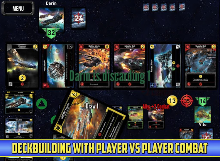 #7. Star Realms (Android) By: Wise Wizard Games