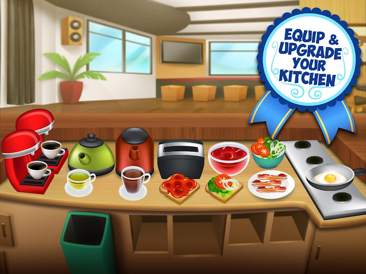 #9. My Coffee Shop: Cafe Shop Game (Android) By: Tapps Games