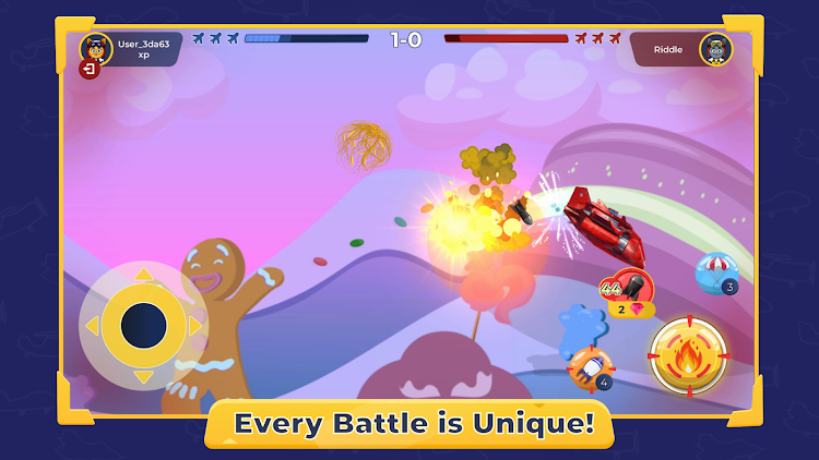 #2. Sky Hero: Airplane Battle (Android) By: Pica Trebax, Inc.