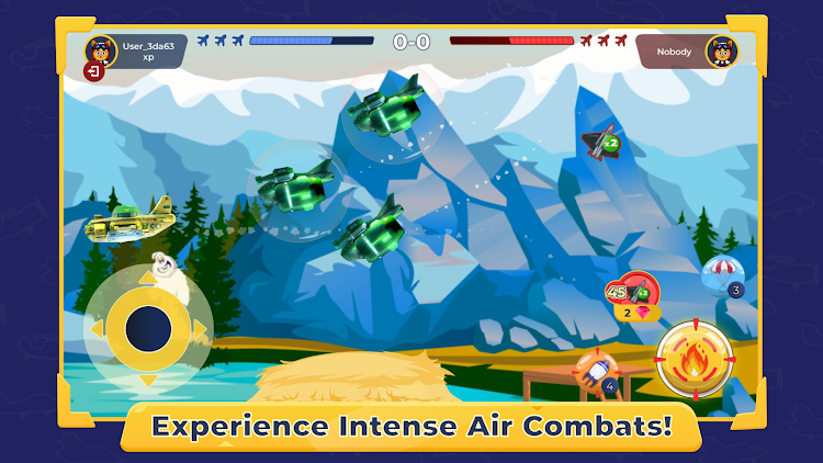 #9. Sky Hero: Airplane Battle (Android) By: Pica Trebax, Inc.