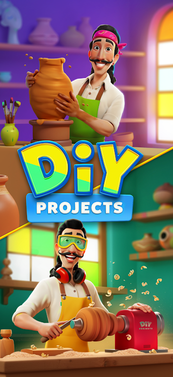 #7. DIY Projects - Art Puzzle Game (Android) By: Queen Interactive Games