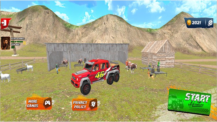 #4. Jeep Driving Game: SUV Jeep (Android) By: Strike Eagle