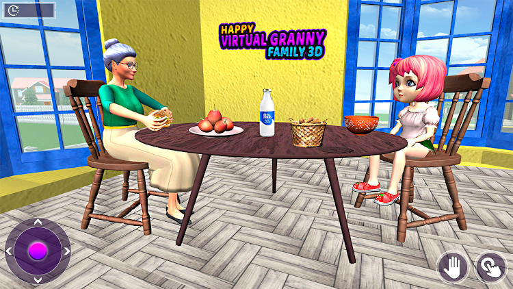 #5. Happy Virtual Granny Family 3D (Android) By: Betazin Games