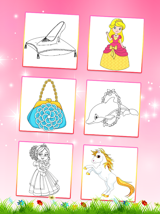 #10. Princess Coloring Book 2 (Android) By: KiDEO - Learning Games for Kids