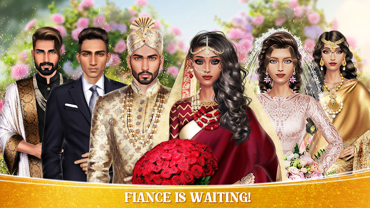 #7. Indian Bride: Wedding Dress Up (Android) By: Fashion Stylist Games