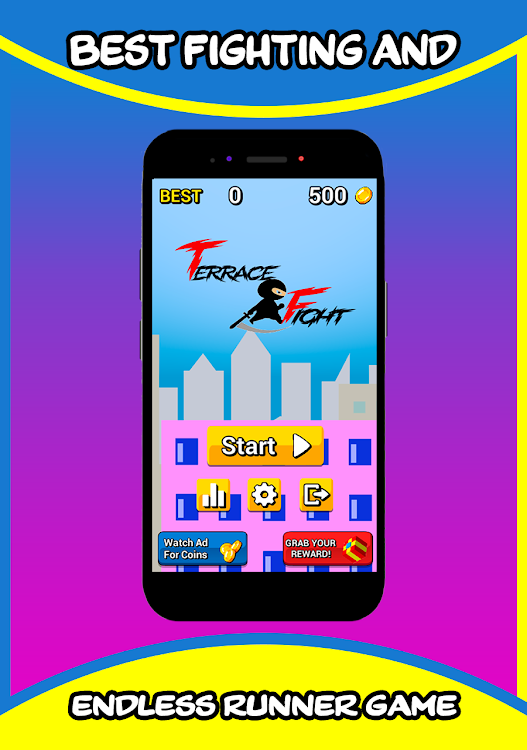 #3. Terrace Fight (Android) By: Oneiric Gaming