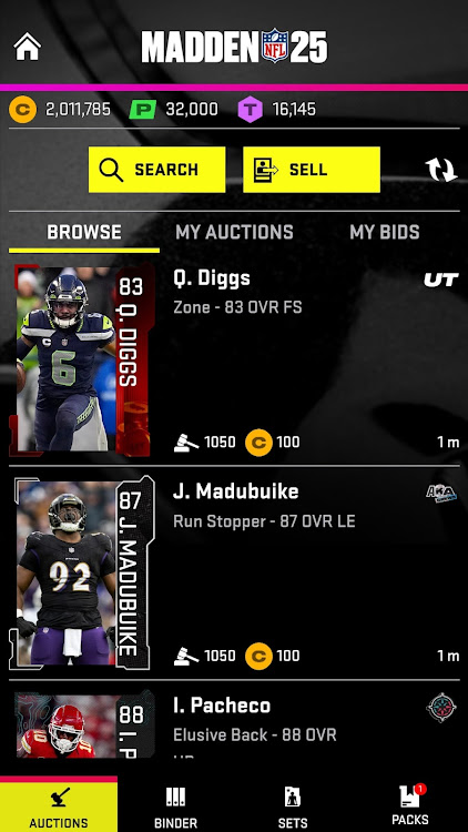 #10. Madden NFL 25 Companion (Android) By: ELECTRONIC ARTS